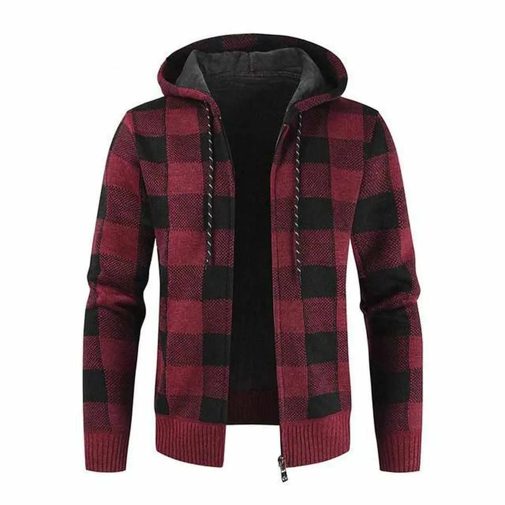 Night Madrid Knitted Hooded Cardigan