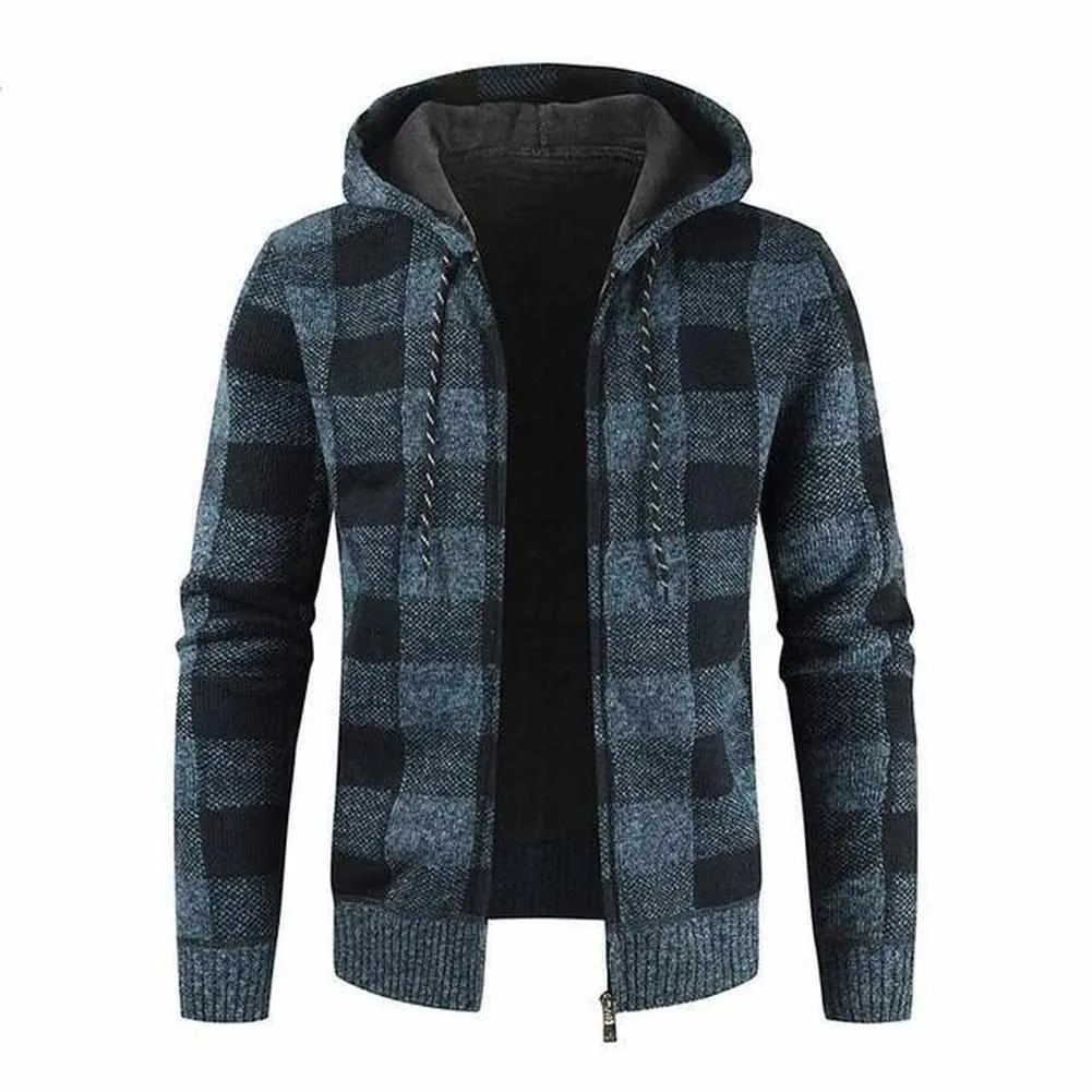 Night Madrid Knitted Hooded Cardigan