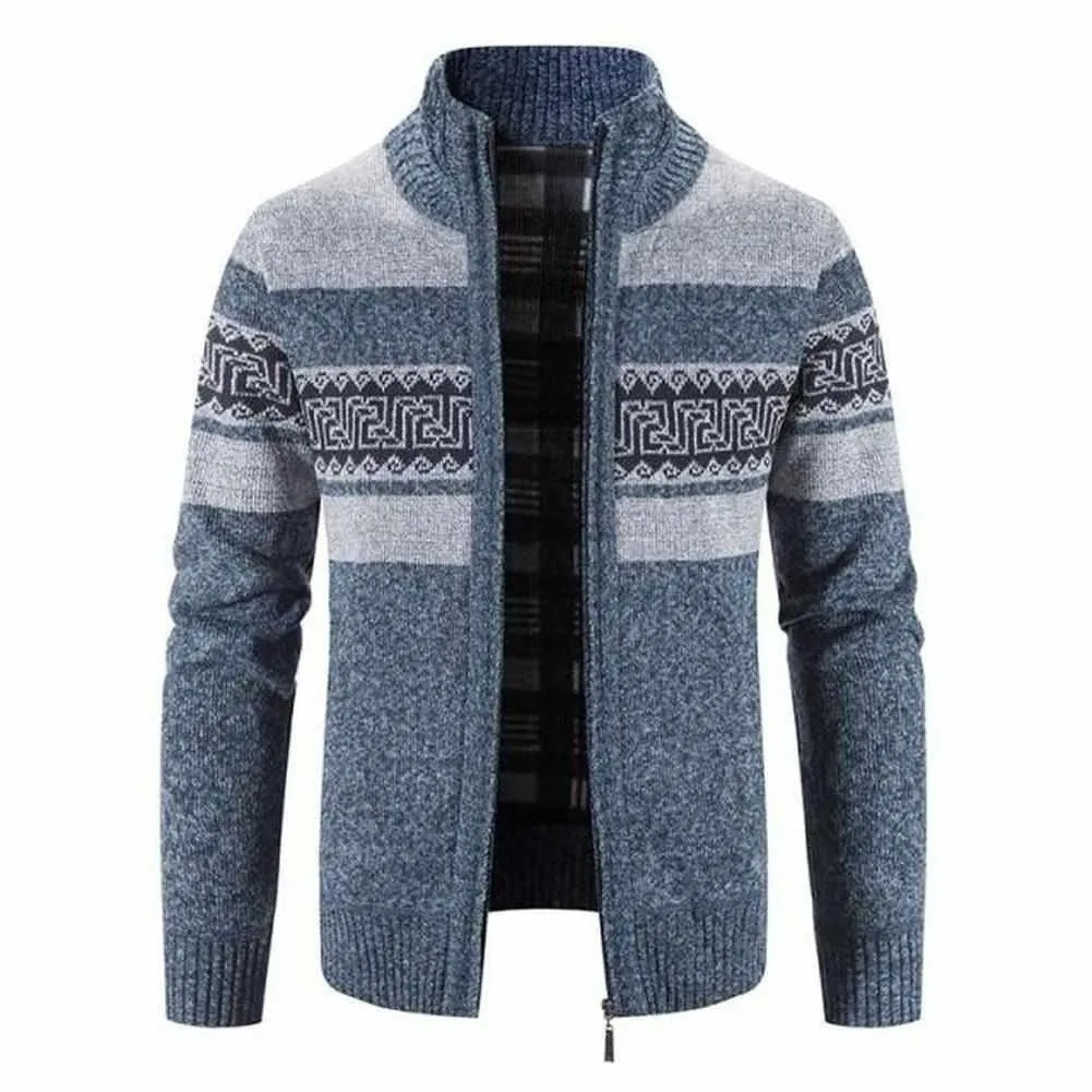 North Royal Wool Zipper Cardigan