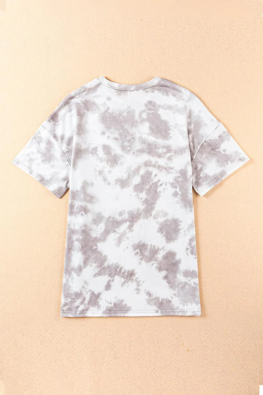 Off The Grid Short Sleeve Tie Dye Tunic