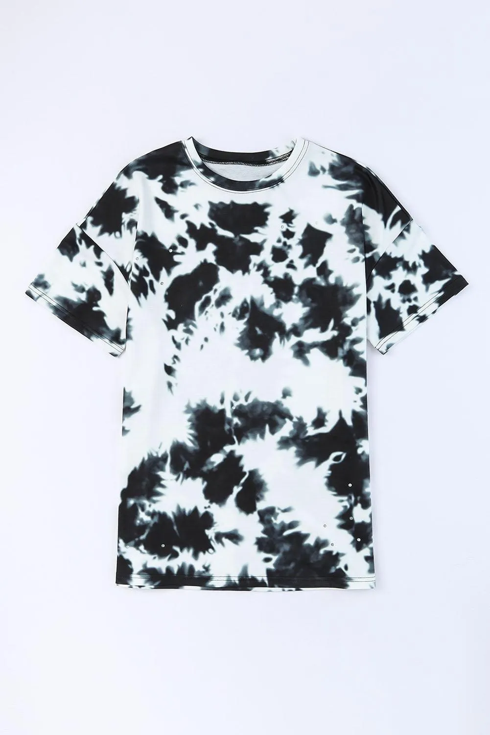 Off The Grid Short Sleeve Tie Dye Tunic