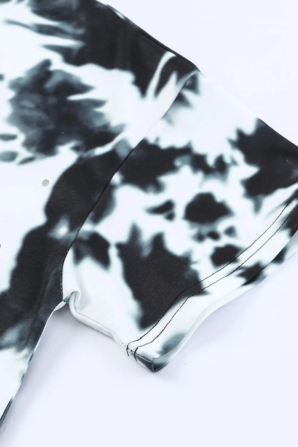 Off The Grid Short Sleeve Tie Dye Tunic