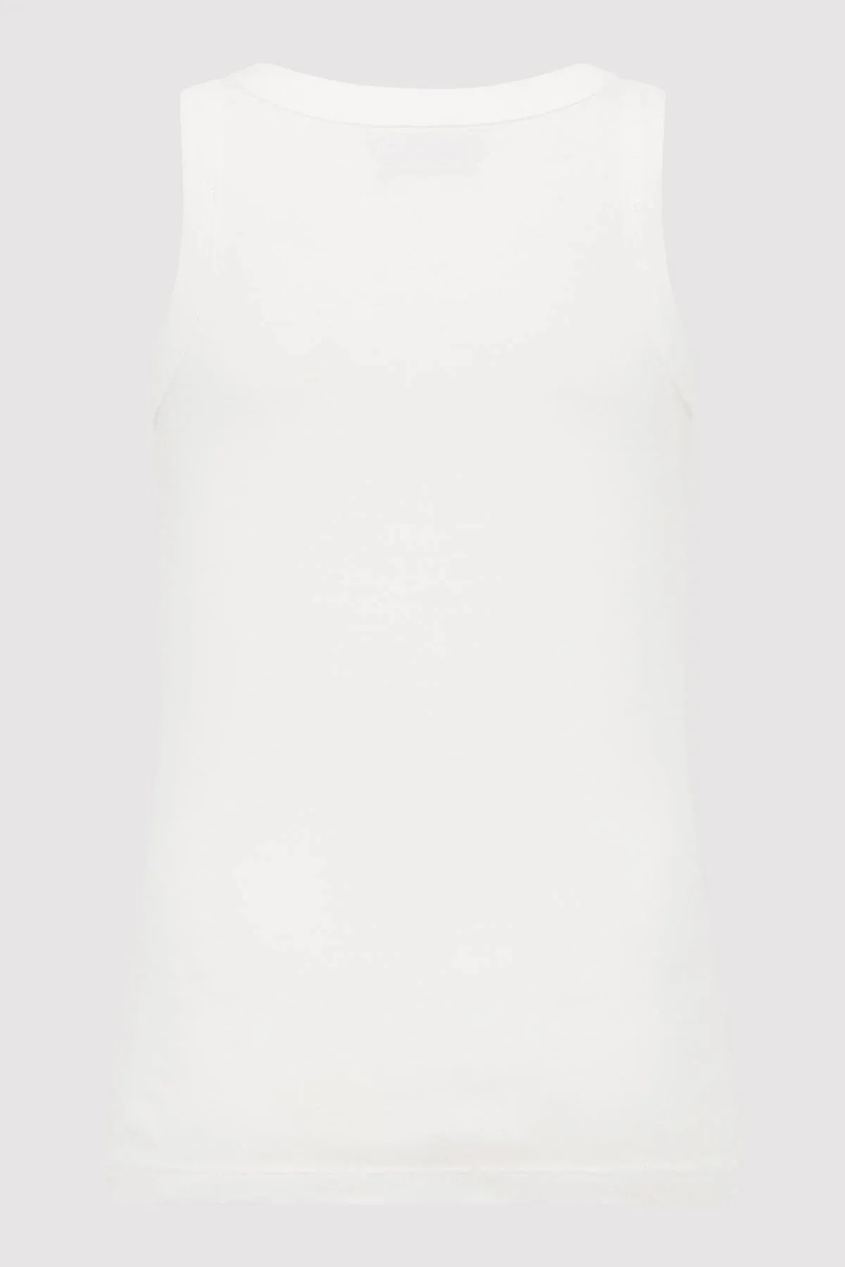 Organic Cotton Bateau Tank - White
