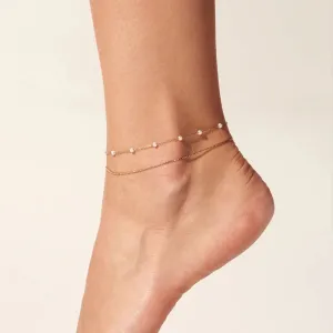 Pearl Chain Anklet