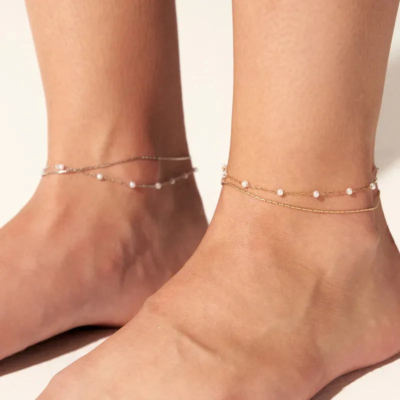 Pearl Chain Anklet