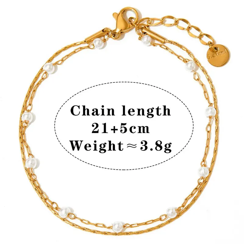 Pearl Chain Anklet