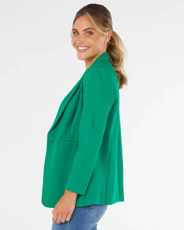 Portsea Blazer - Emerald
