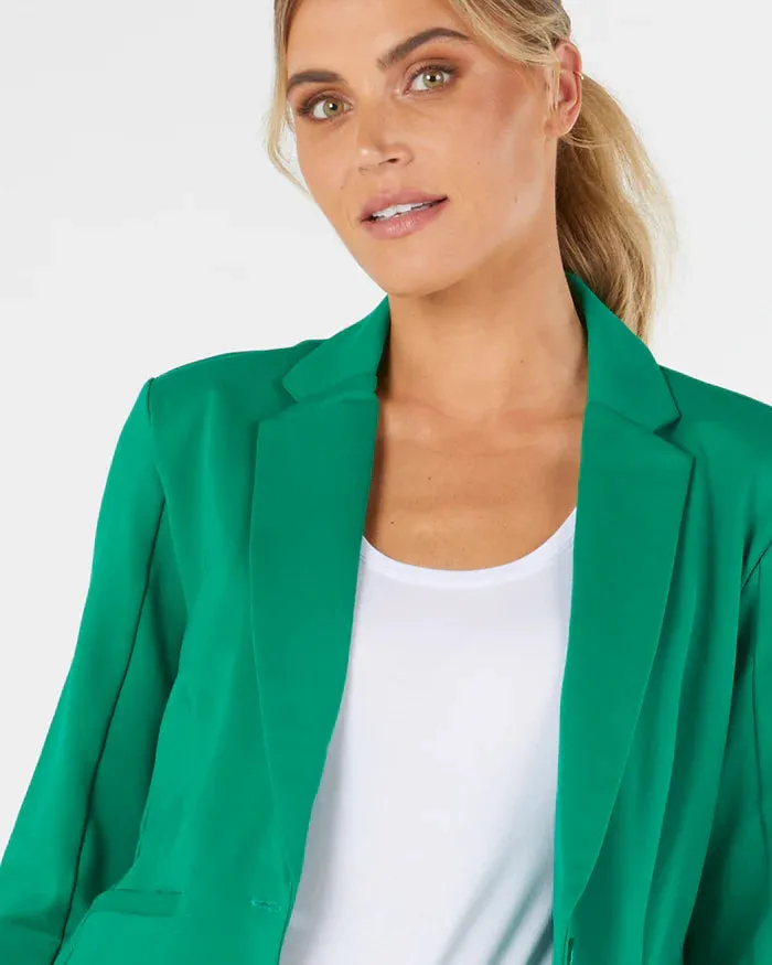 Portsea Blazer - Emerald
