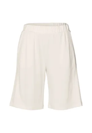 Pure Comfort Tencel™ Lounge Shorts | Misty White 78482-2123