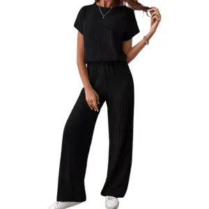 Ribbed Knit Loungewear Set | LILA