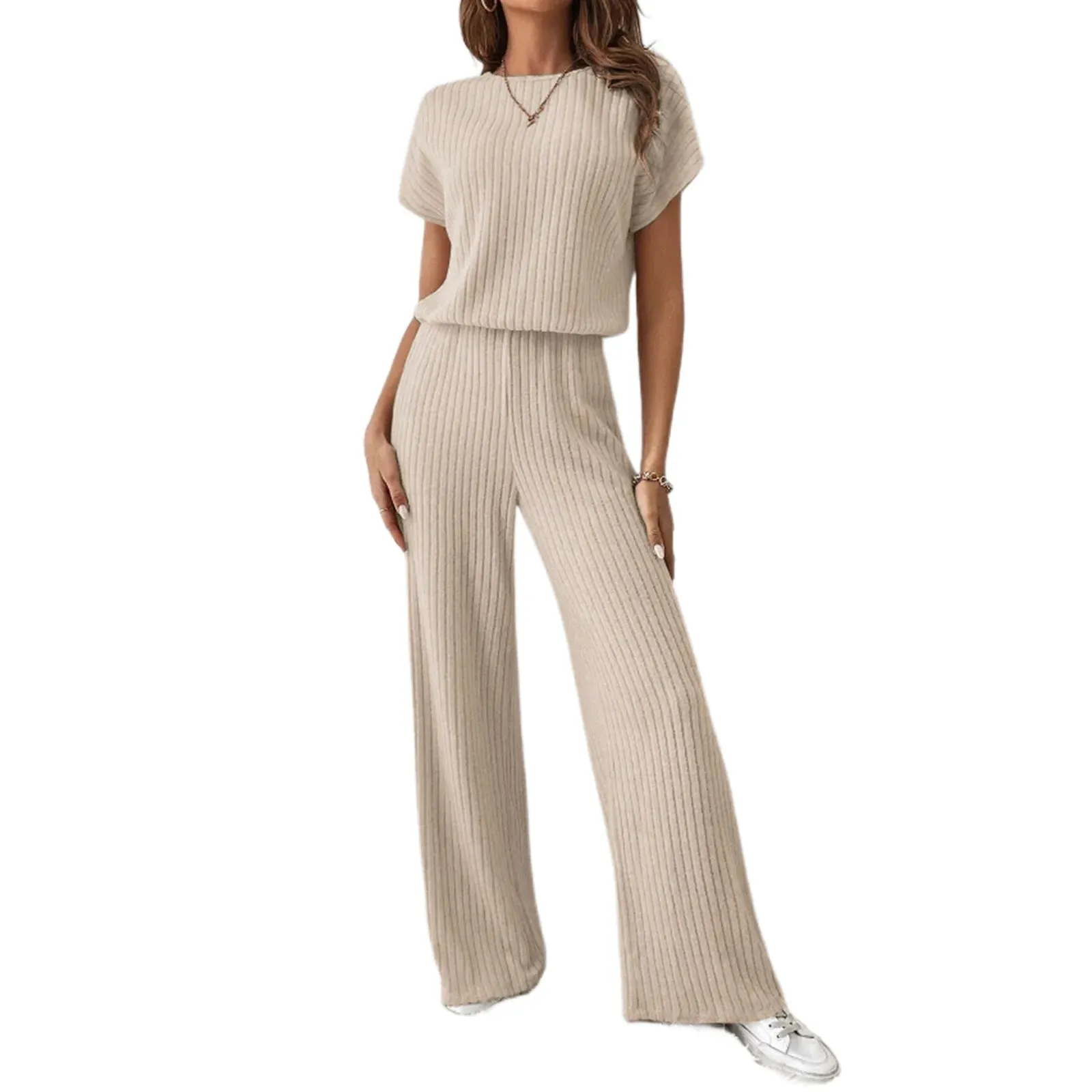 Ribbed Knit Loungewear Set | LILA
