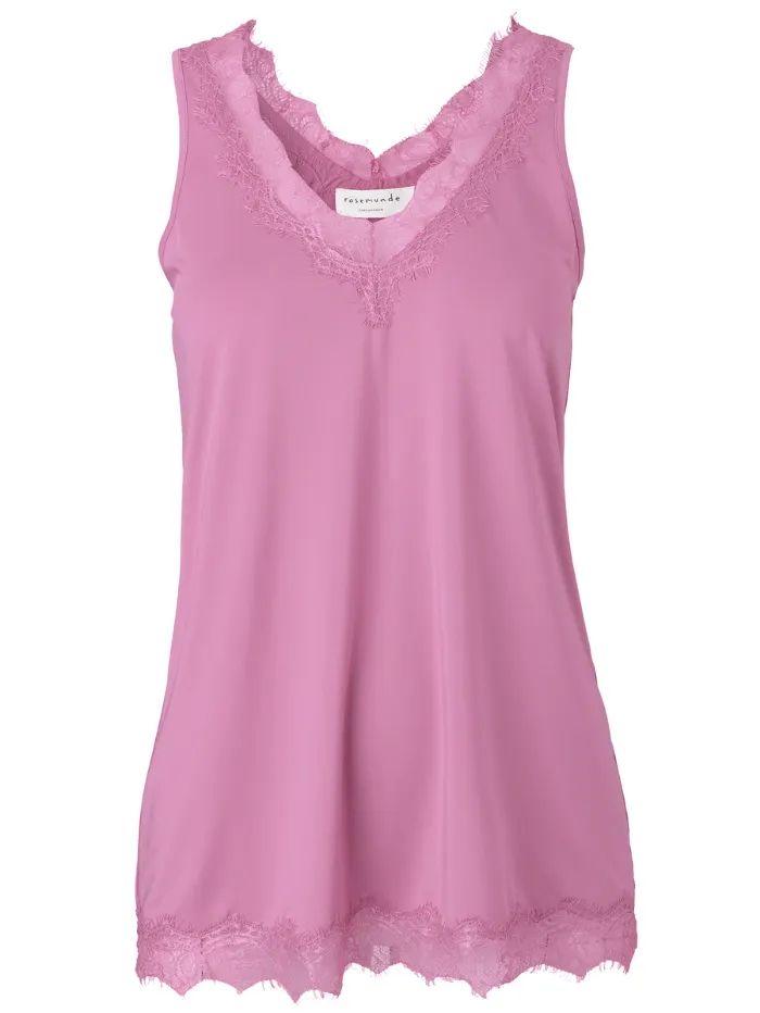 Rosemunde T Silky Lace Top Bubblegum Pink 4220 742