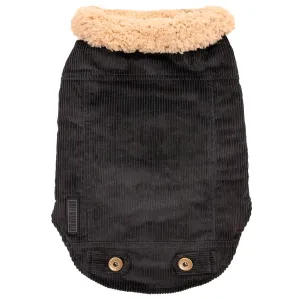 Ruff n Rugged Corduroy Dog Jacket Steel Grey