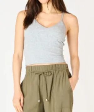 Seamless Cami Top - Light Heather Grey