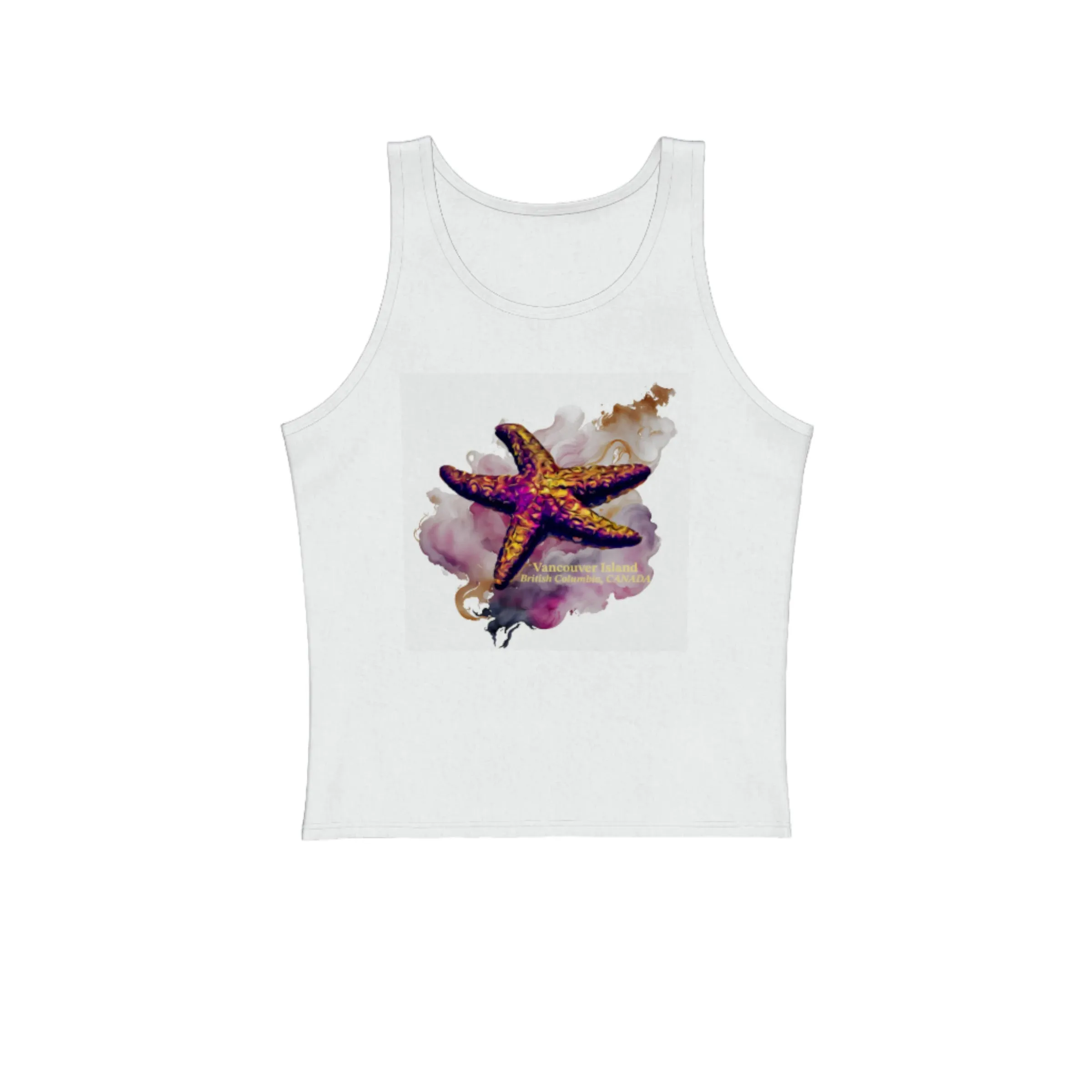 Star Track Vancouver Island BC Premium Unisex Tank Top