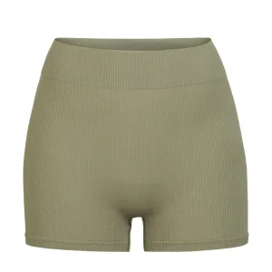 STRETCH RIB SHORT | SLATE GREEN