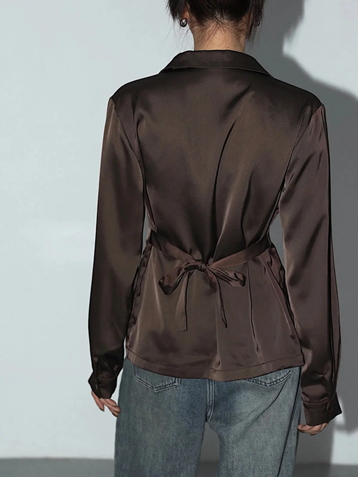 Structured Detail Cardigan Top