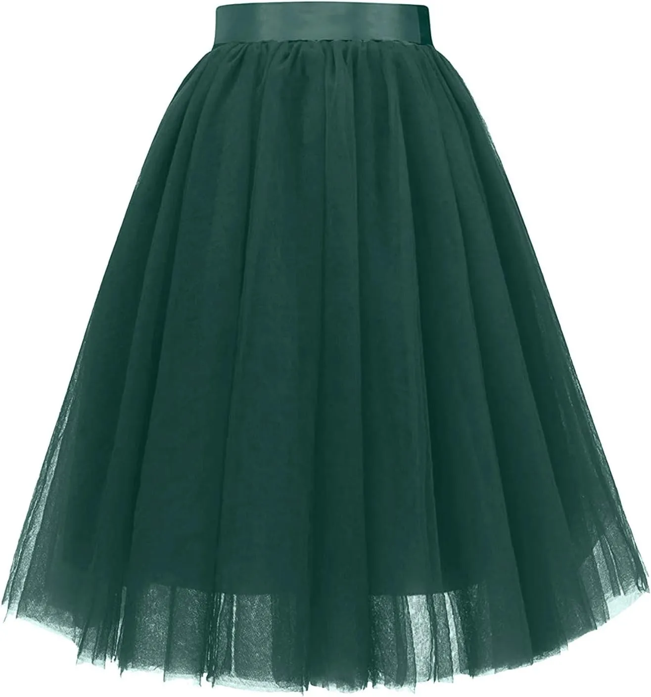 Table Skirt Casual Versatile Stretchy Women's Flared Skater A-line Skirt Mini Skirt Overall Dresses for Women