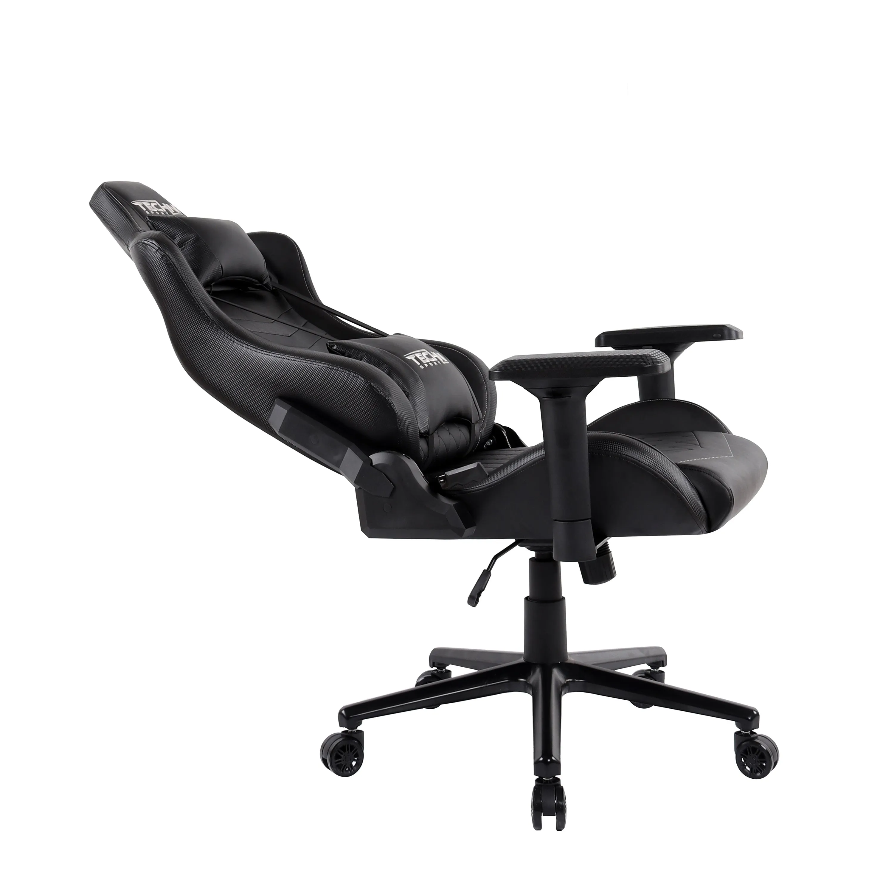 Techni Sport TS-83 Ergonomic High Back Racer Style PC Gaming Chair, Black PU Leather