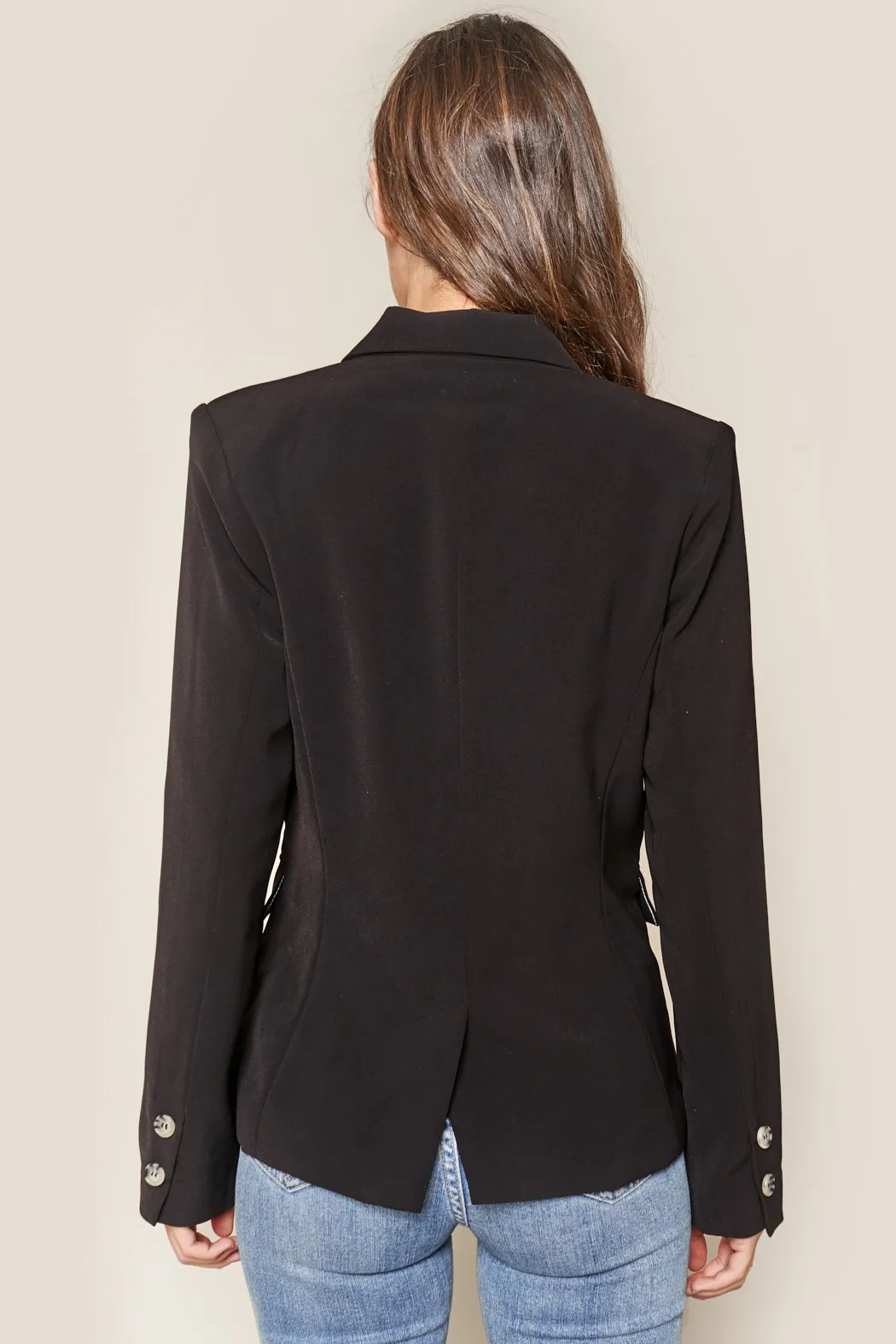 Uptown Girl Asymmetrical Blazer