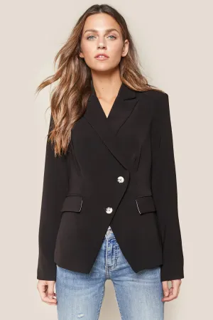 Uptown Girl Asymmetrical Blazer