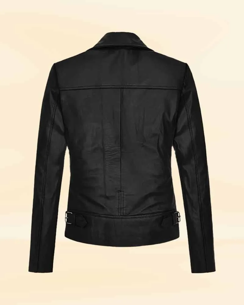 Women Premium Black Leather Jacket