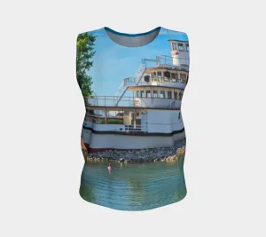 Women's All-Over Loose Regular Tank Top - SS Sicamous