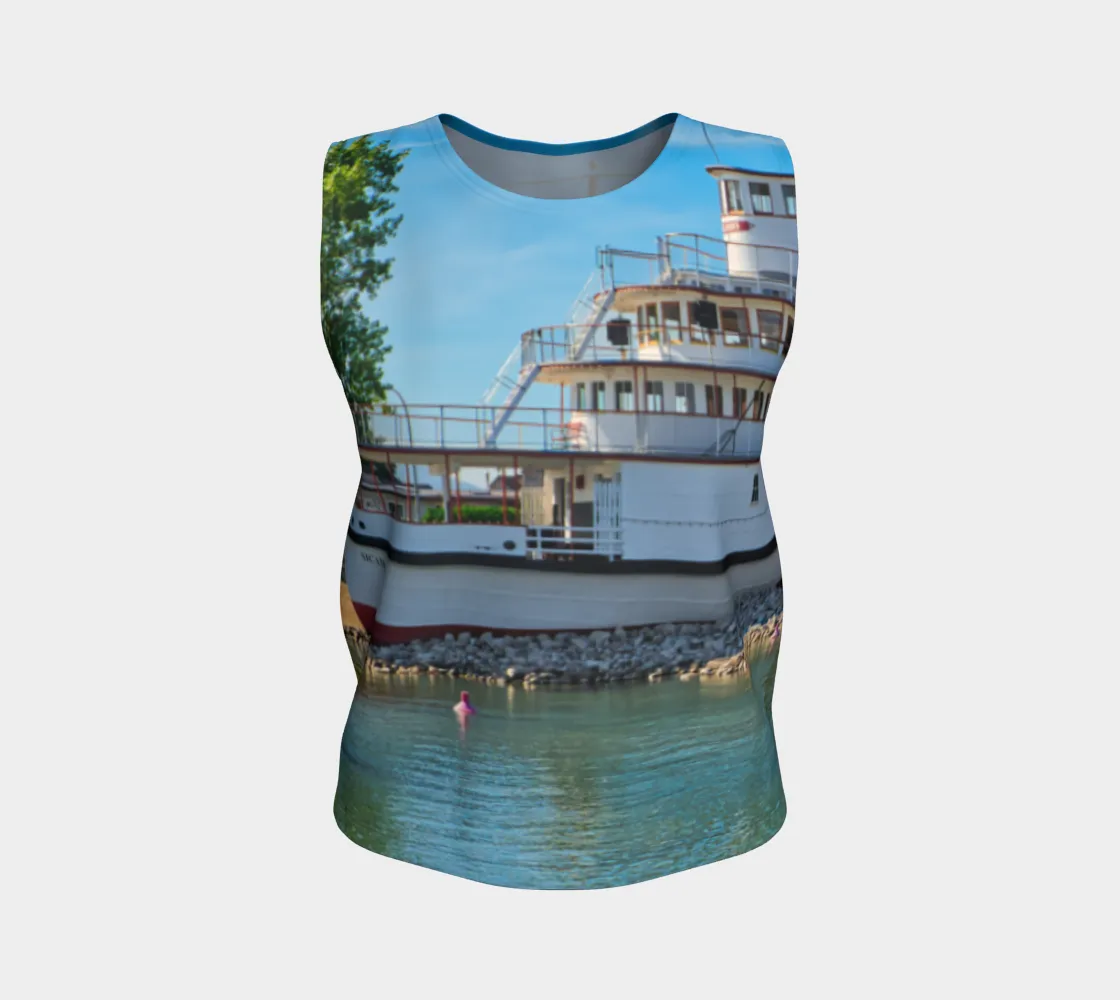 Women's All-Over Loose Regular Tank Top - SS Sicamous