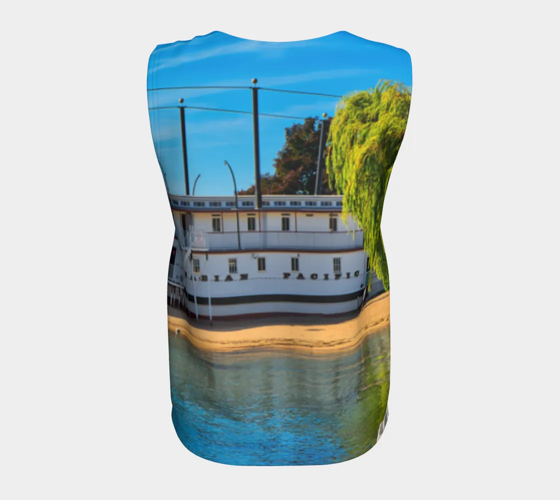 Women's All-Over Loose Regular Tank Top - SS Sicamous