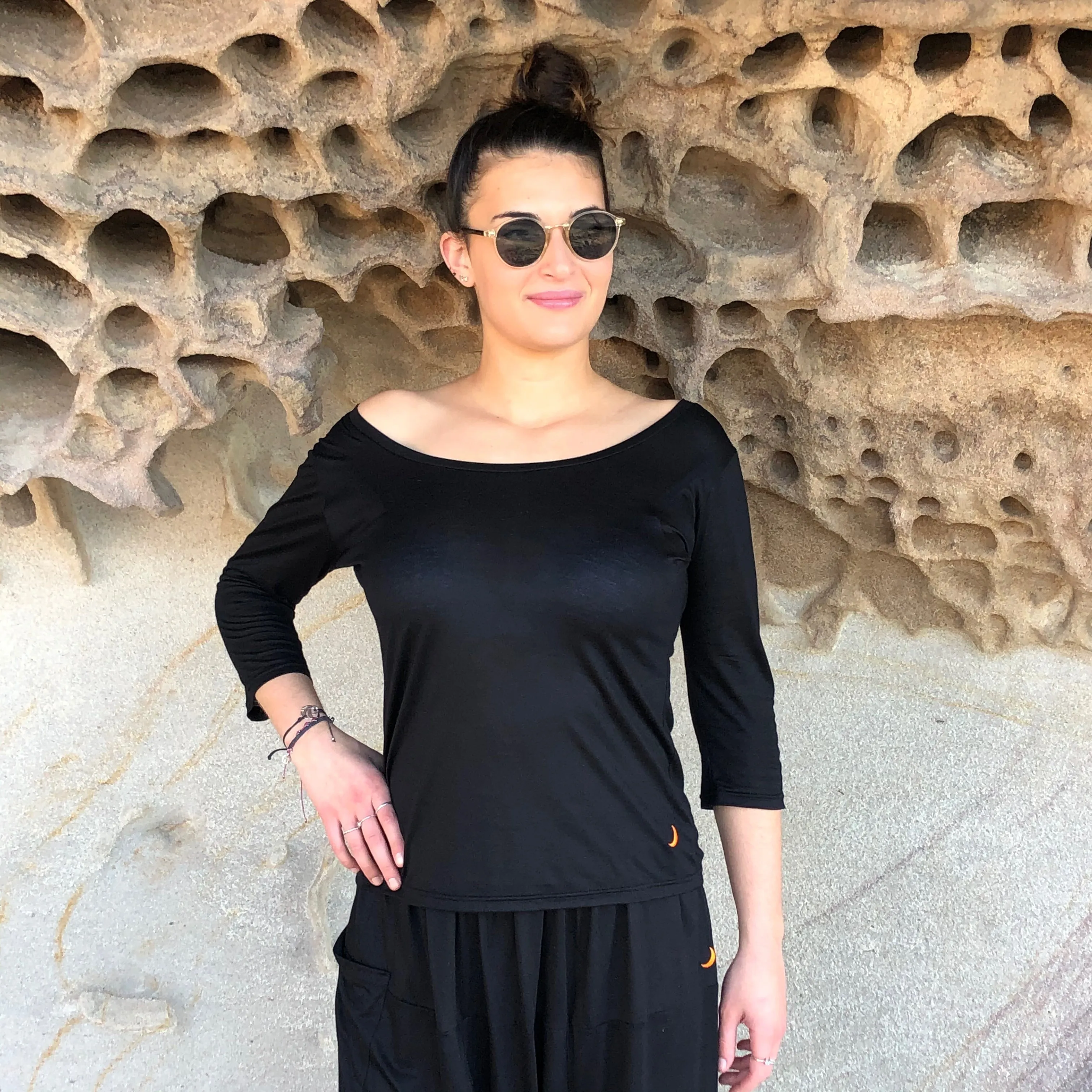 Zen Loungewear Boat Neck T-Shirt