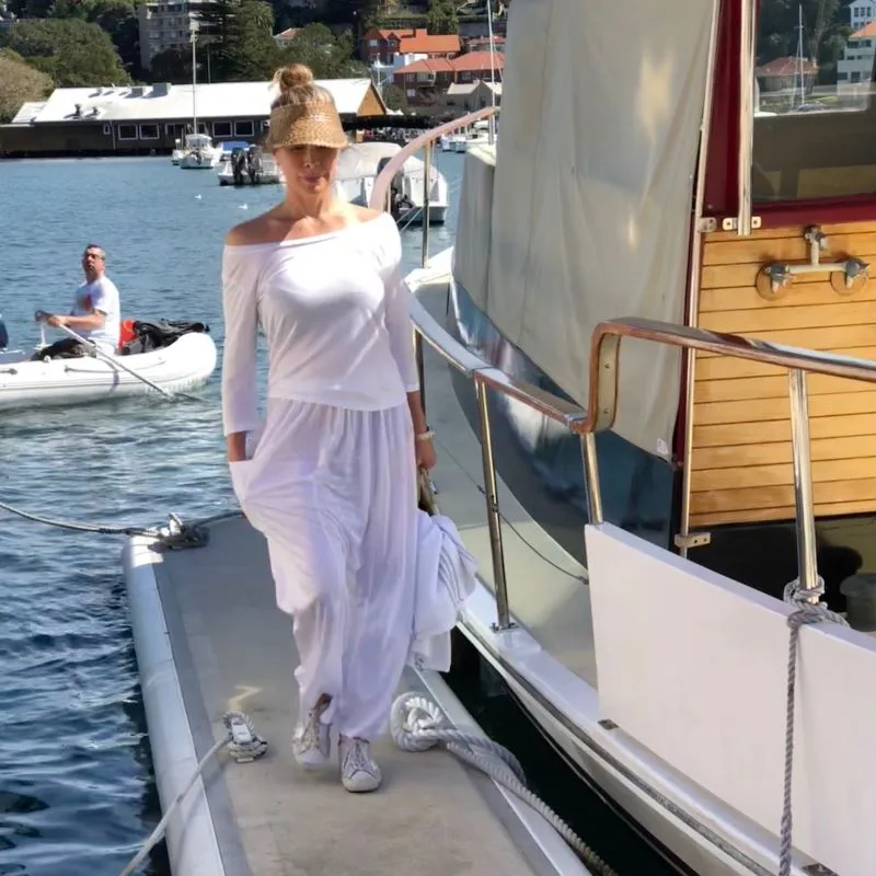 Zen Loungewear Boat Neck T-Shirt