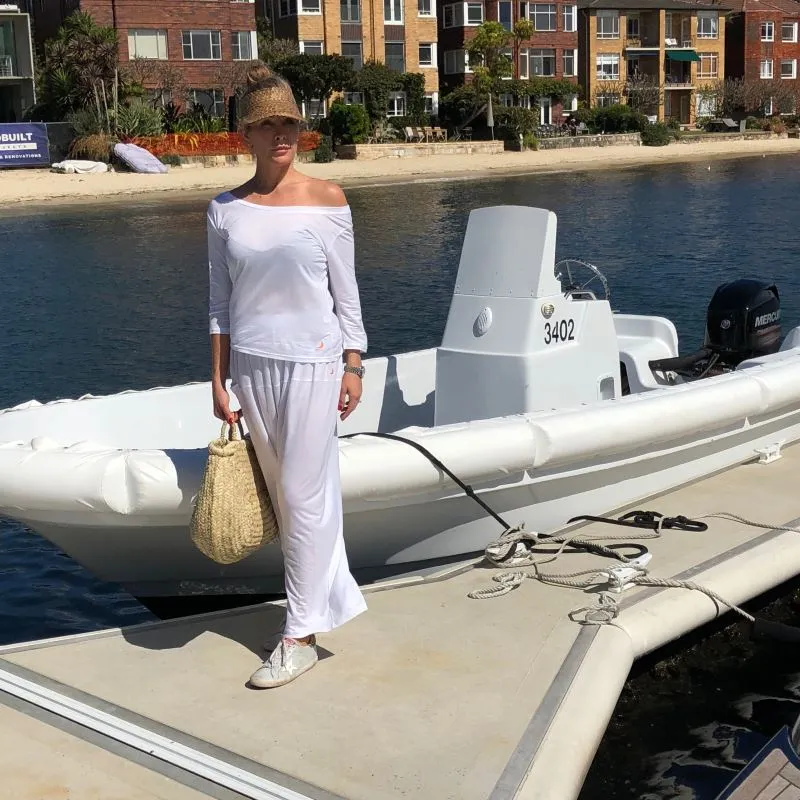 Zen Loungewear Boat Neck T-Shirt